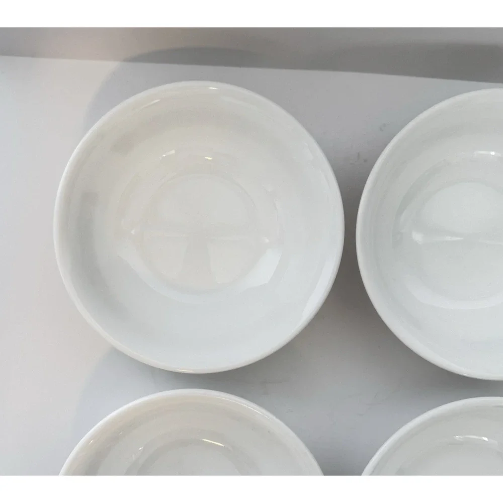 Set of 4 Corelle WOODLAND BROWN Pattern 6” Bowls Cereal Soup Vintage Retired